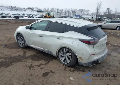 2021 Nissan Murano Sl Intelligent Awd z USA, uszkodzony, nr VIN 5N1AZ2CS0MC139029